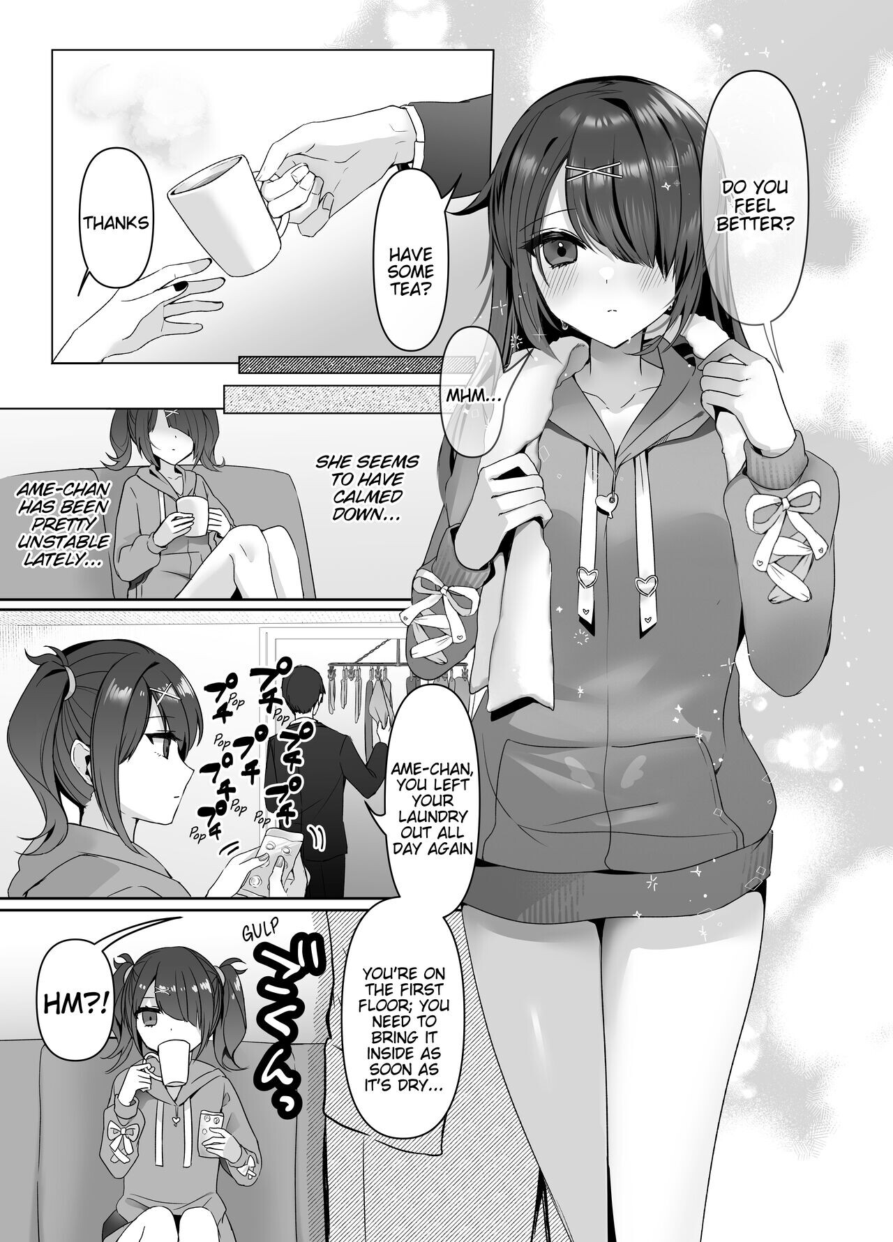 Hentai Manga Comic-I Can't Resist Ame-chan.-Read-4